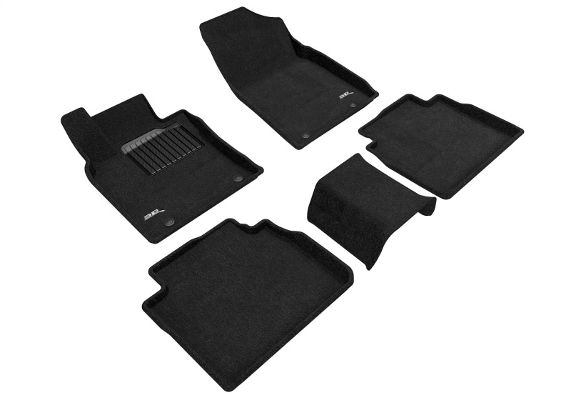 Lexus ES Floor Mats - Front and Rear - 3D MAXpider - Elegant - Black - `19-`24 Lexus ES Floor Mats - Front and Rear - 3D MAXpider - Elegant - Black - `19-`24